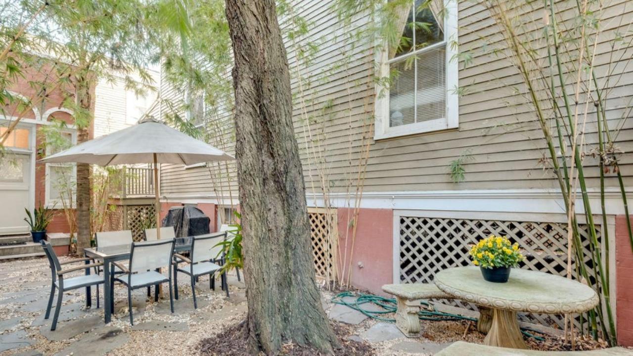 Elegant 2 Bed Directly On Forsyth Park Lägenhet Savannah Exteriör bild