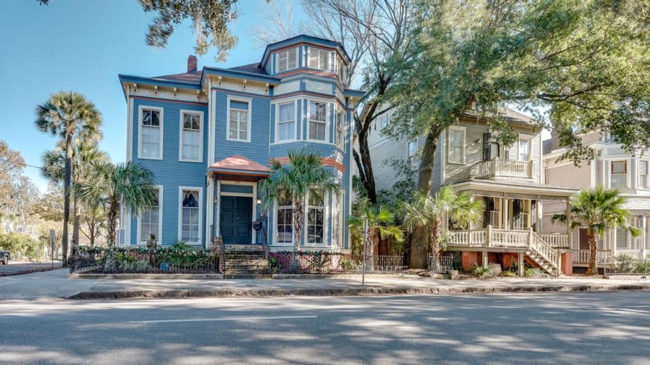 Elegant 2 Bed Directly On Forsyth Park Lägenhet Savannah Exteriör bild